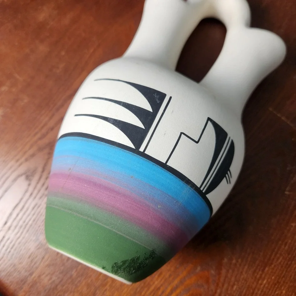 Native American‎ Wedding Vase Pottery piece